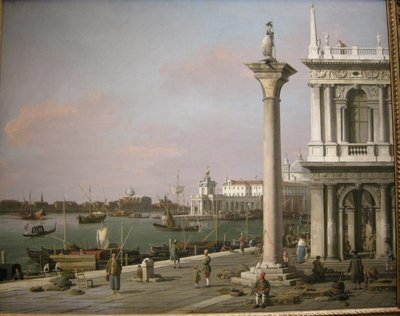 Bacino di San Marco from the Piazzetta by Giovanni Antonio Canal